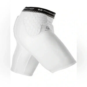 McDavid HEX Basketball Short w/Hip & Tailbone Pads WT XL